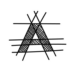 Type font design bring icon