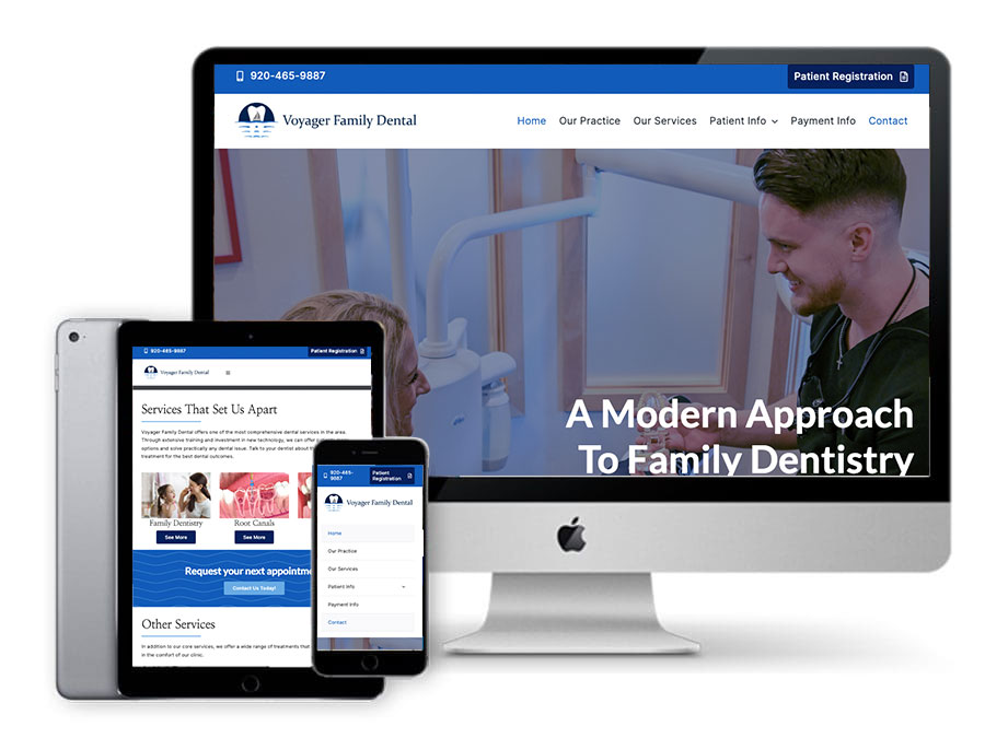 voyager family dental devices responsive